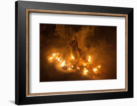 Fire Dancer-Angela Muliani Hartojo-Framed Photographic Print