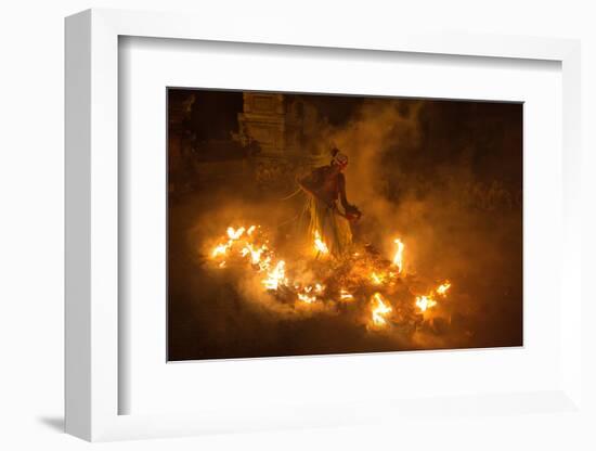 Fire Dancer-Angela Muliani Hartojo-Framed Photographic Print