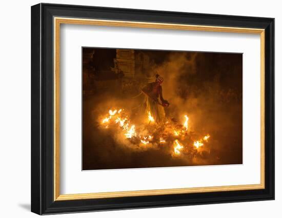 Fire Dancer-Angela Muliani Hartojo-Framed Photographic Print