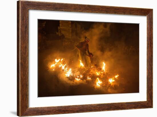 Fire Dancer-Angela Muliani Hartojo-Framed Photographic Print