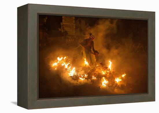 Fire Dancer-Angela Muliani Hartojo-Framed Premier Image Canvas