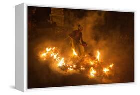 Fire Dancer-Angela Muliani Hartojo-Framed Premier Image Canvas