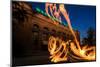 Fire Dancers In Spokane WA-Steve Gadomski-Mounted Photographic Print