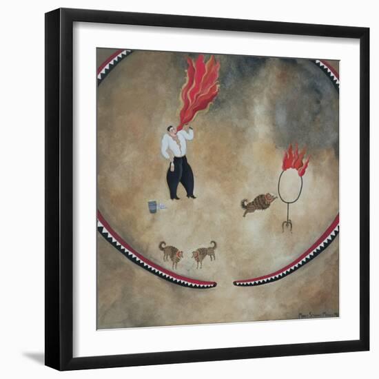 Fire Eater, 1980-Mary Stuart-Framed Giclee Print