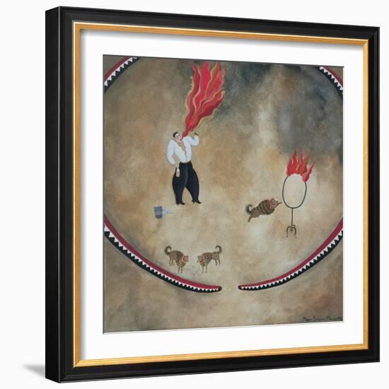 Fire Eater, 1980-Mary Stuart-Framed Giclee Print