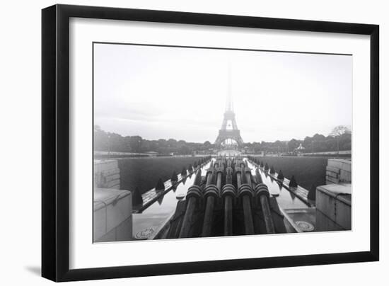 Fire Eiffel 2-Sebastien Lory-Framed Photographic Print