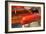 Fire Engine Pedal Car-Michelle Calkins-Framed Art Print