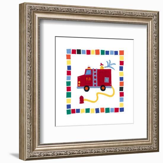 Fire Engine-Sophie Harding-Framed Art Print