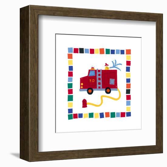 Fire Engine-Sophie Harding-Framed Art Print