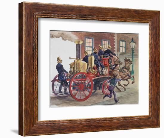 Fire Engine-Peter Jackson-Framed Giclee Print