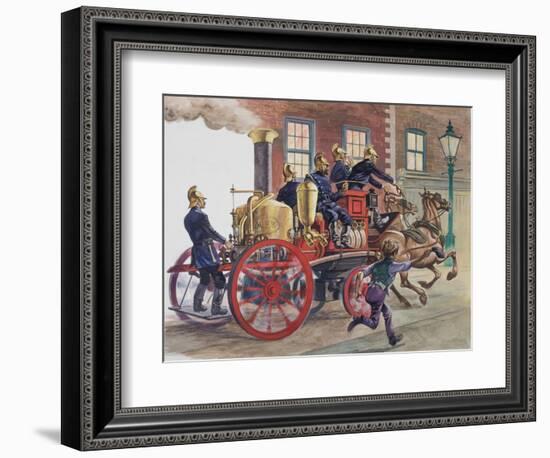 Fire Engine-Peter Jackson-Framed Giclee Print