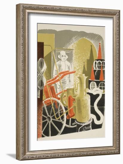 Fire Engineer-Eric Ravilious-Framed Giclee Print