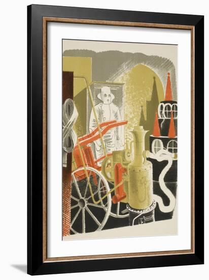 Fire Engineer-Eric Ravilious-Framed Giclee Print