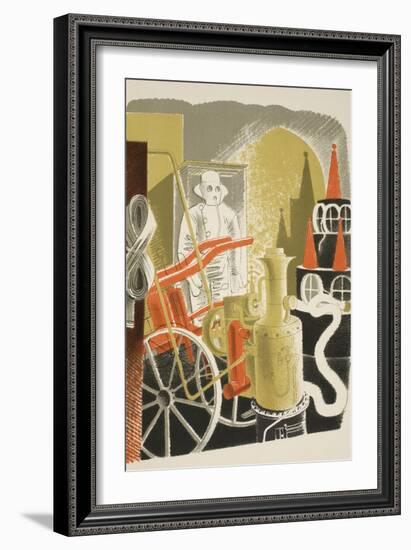 Fire Engineer-Eric Ravilious-Framed Giclee Print