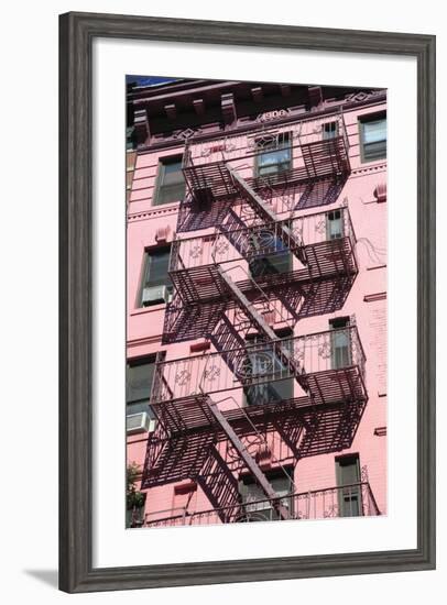 Fire Escape, Soho, Manhattan, New York City, United States of America, North America-Wendy Connett-Framed Photographic Print