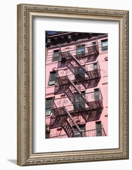 Fire Escape, Soho, Manhattan, New York City, United States of America, North America-Wendy Connett-Framed Photographic Print