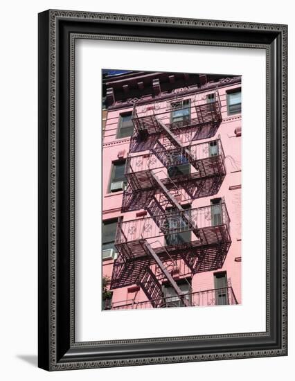 Fire Escape, Soho, Manhattan, New York City, United States of America, North America-Wendy Connett-Framed Photographic Print