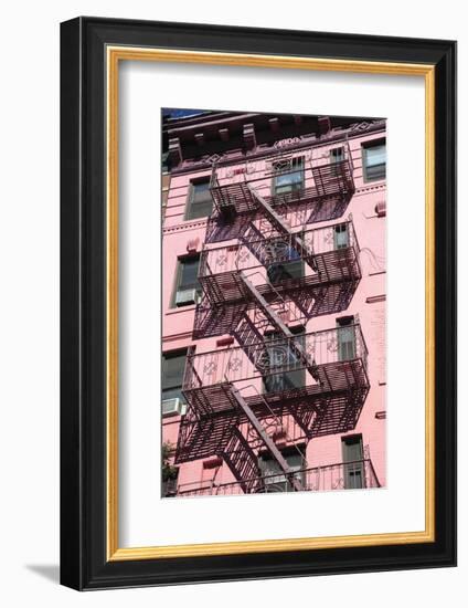 Fire Escape, Soho, Manhattan, New York City, United States of America, North America-Wendy Connett-Framed Photographic Print