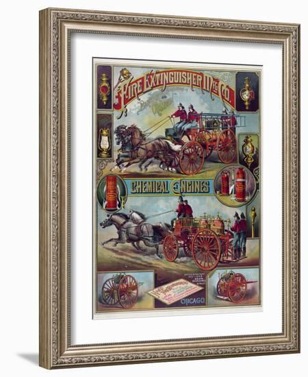 Fire Extinguisher Mfg Co.-null-Framed Giclee Print