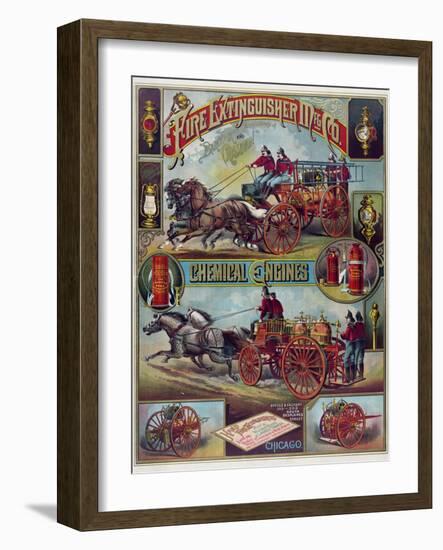 Fire Extinguisher Mfg Co.-null-Framed Giclee Print