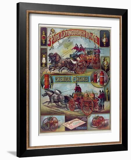 Fire Extinguisher Mfg Co.-null-Framed Giclee Print