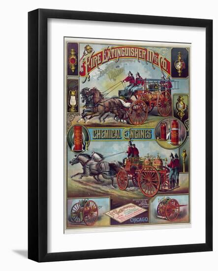 Fire Extinguisher Mfg Co.-null-Framed Giclee Print