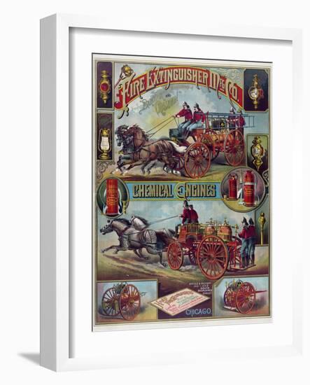 Fire Extinguisher Mfg Co.-null-Framed Giclee Print