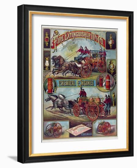 Fire Extinguisher Mfg Co.-null-Framed Giclee Print