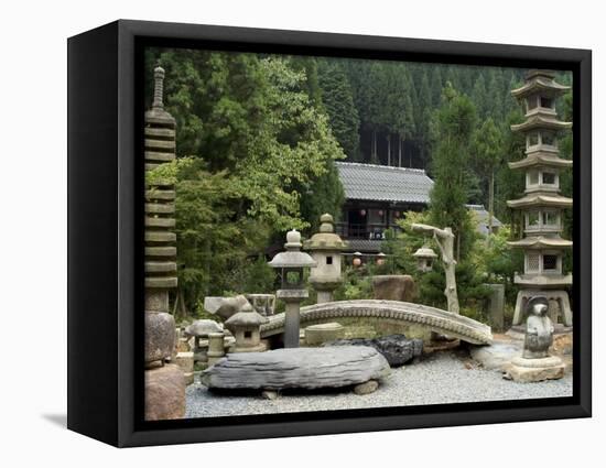 Fire Festival Preparations, Kurama, Kyoto, Honshu, Japan-Christian Kober-Framed Premier Image Canvas