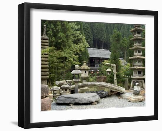 Fire Festival Preparations, Kurama, Kyoto, Honshu, Japan-Christian Kober-Framed Photographic Print