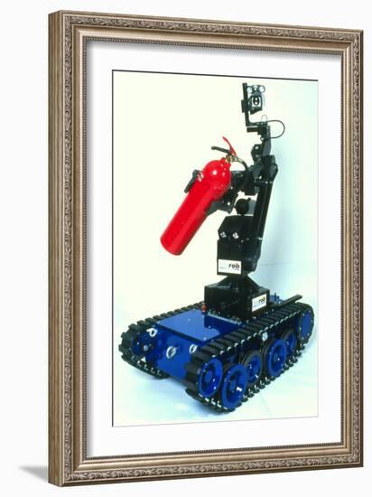 Fire-fighting Robot-Volker Steger-Framed Photographic Print