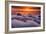 Fire & Fog Tension at Sunset Santa Cruz Mountains Silicon Valley-Vincent James-Framed Photographic Print