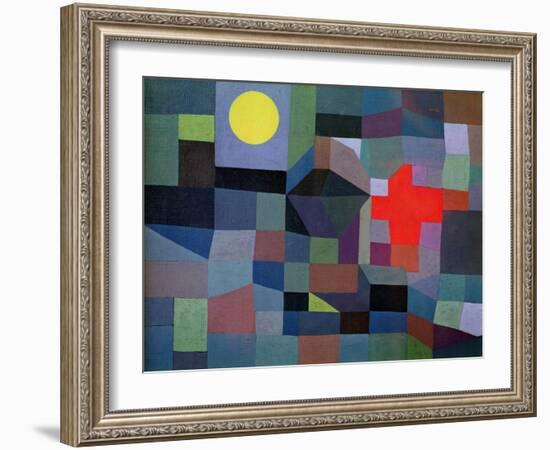 Fire, Full Moon, 1933-Paul Klee-Framed Giclee Print