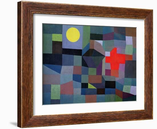 Fire, Full Moon, 1933-Paul Klee-Framed Giclee Print