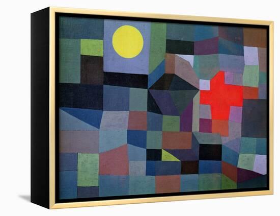 Fire, Full Moon, 1933-Paul Klee-Framed Premier Image Canvas