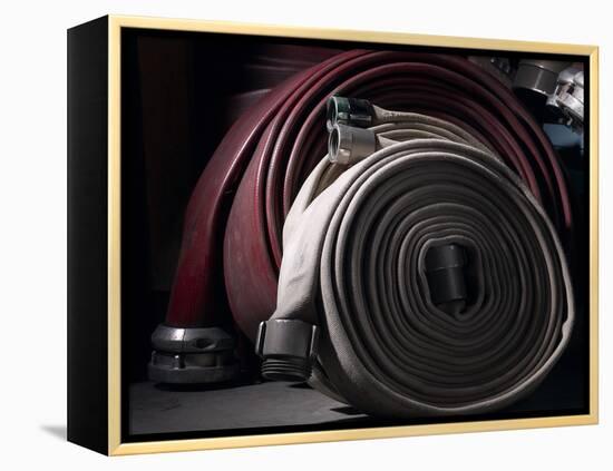 Fire Hoses-null-Framed Premier Image Canvas