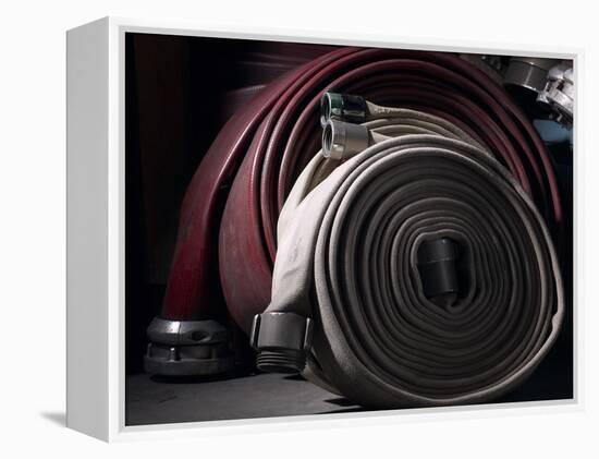 Fire Hoses-null-Framed Premier Image Canvas