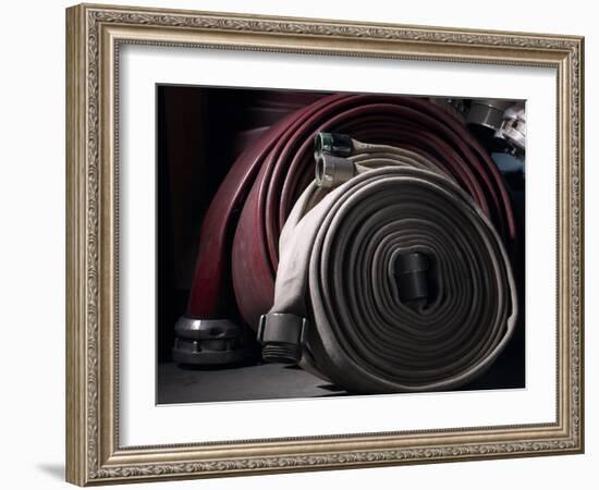 Fire Hoses-null-Framed Photographic Print