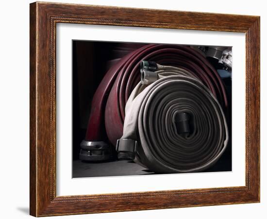 Fire Hoses-null-Framed Photographic Print