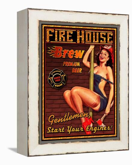 Fire House Brew-Kate Ward Thacker-Framed Premier Image Canvas