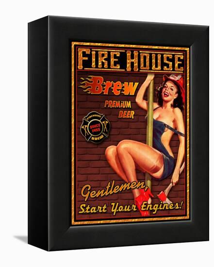 Fire House Brew-Kate Ward Thacker-Framed Premier Image Canvas