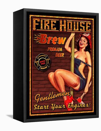 Fire House Brew-Kate Ward Thacker-Framed Premier Image Canvas