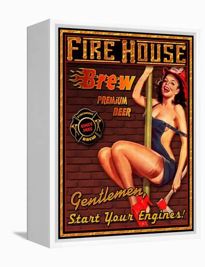 Fire House Brew-Kate Ward Thacker-Framed Premier Image Canvas