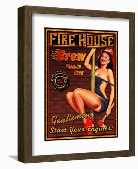 Fire House Brew-Kate Ward Thacker-Framed Giclee Print