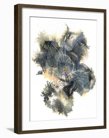 Fire of Light-Kiran Patel-Framed Art Print