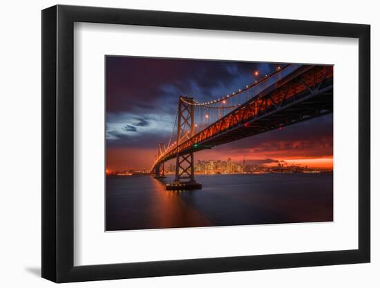 Fire over San Francisco-Toby Harriman-Framed Photographic Print