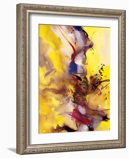 Fire Smoke And Brimstone II-Ruth Palmer-Framed Art Print