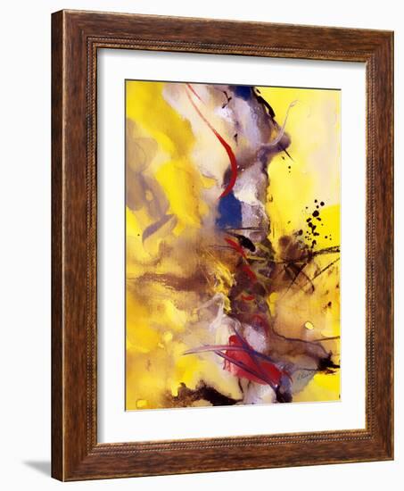 Fire Smoke And Brimstone II-Ruth Palmer-Framed Art Print