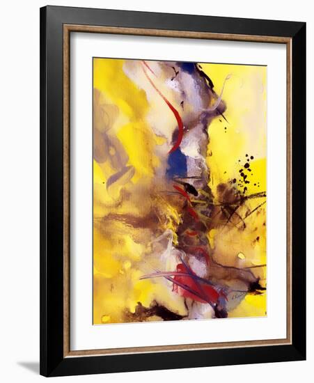 Fire Smoke And Brimstone II-Ruth Palmer-Framed Art Print