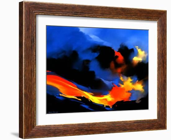 Fire Surf-Thomas Leung-Framed Giclee Print